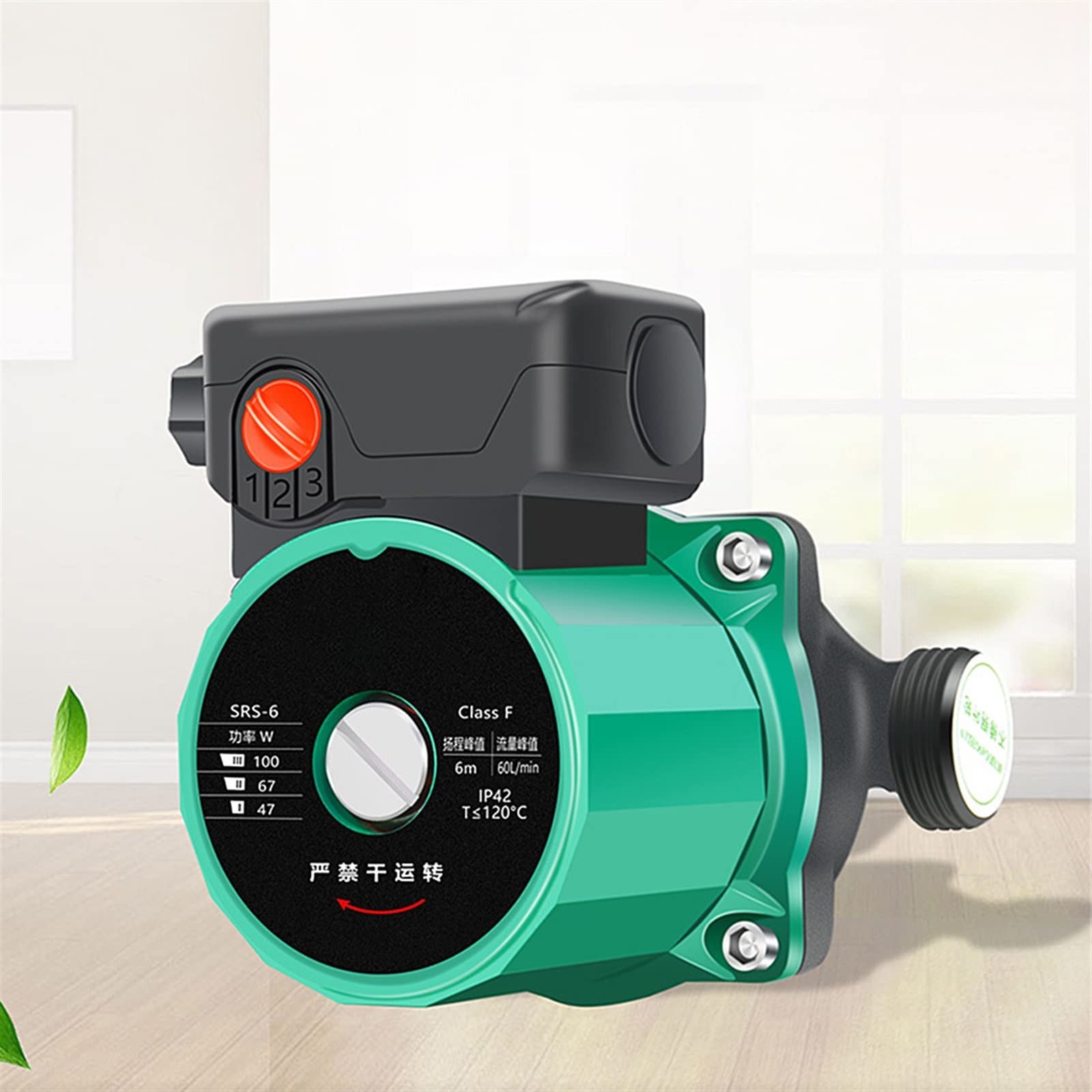 Piccola pompa sommergibile regolabile per uso domestico ultra-silenziosa 100W-320W piccola caldaia riscaldamento a pavimento pompa di circolazione pompa per condutture con motore in rame; tre