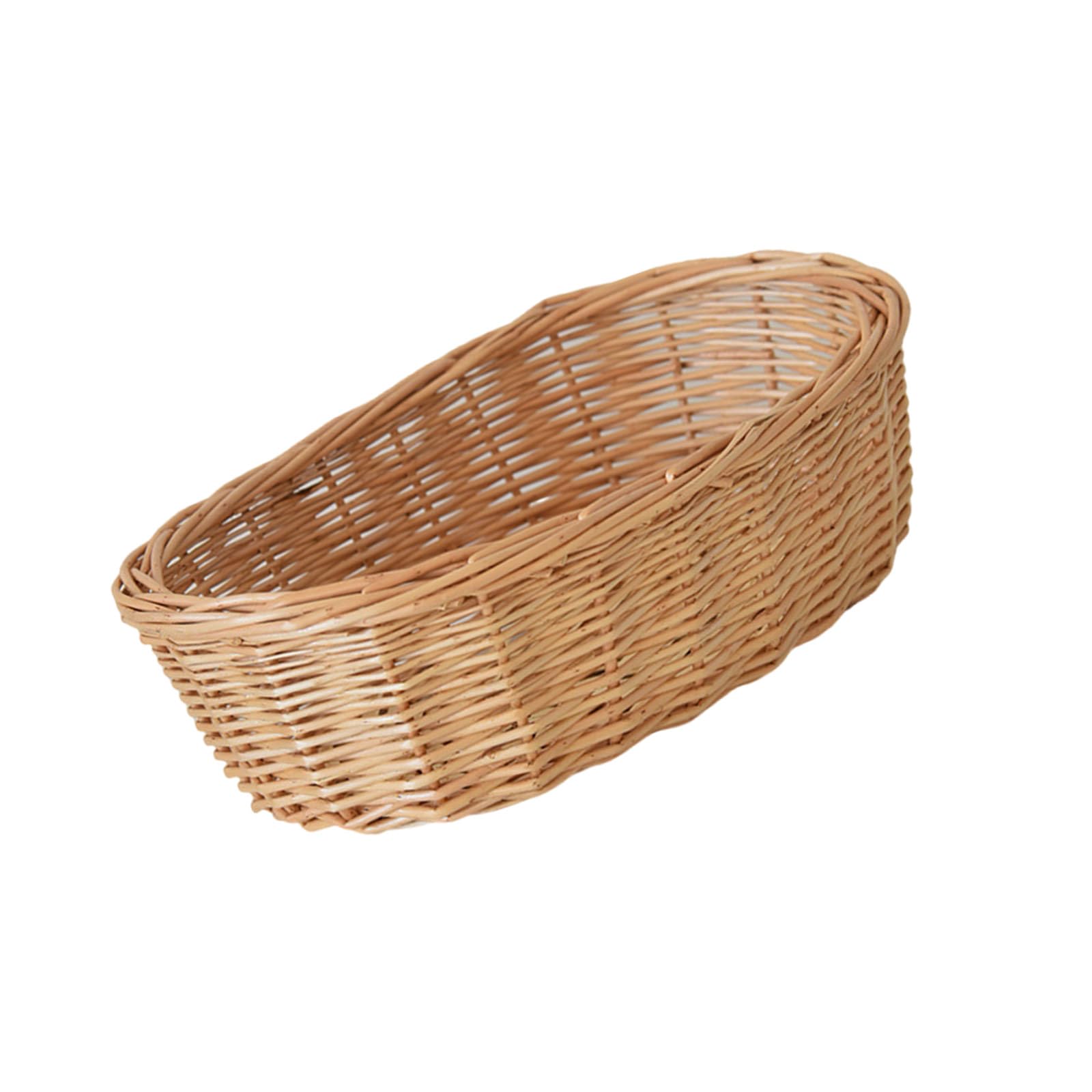 Elnwnnkc Stylish Handwoven Basket for Fruits Sturdy and Breathable Designs Portable for Enhancing Living Space Aesthetic Large Capacity Fruit Holder