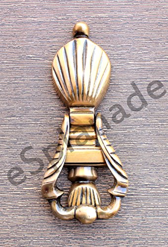 Esplanade Colonial Style Brass Door Knocker, Yellow #TOP1