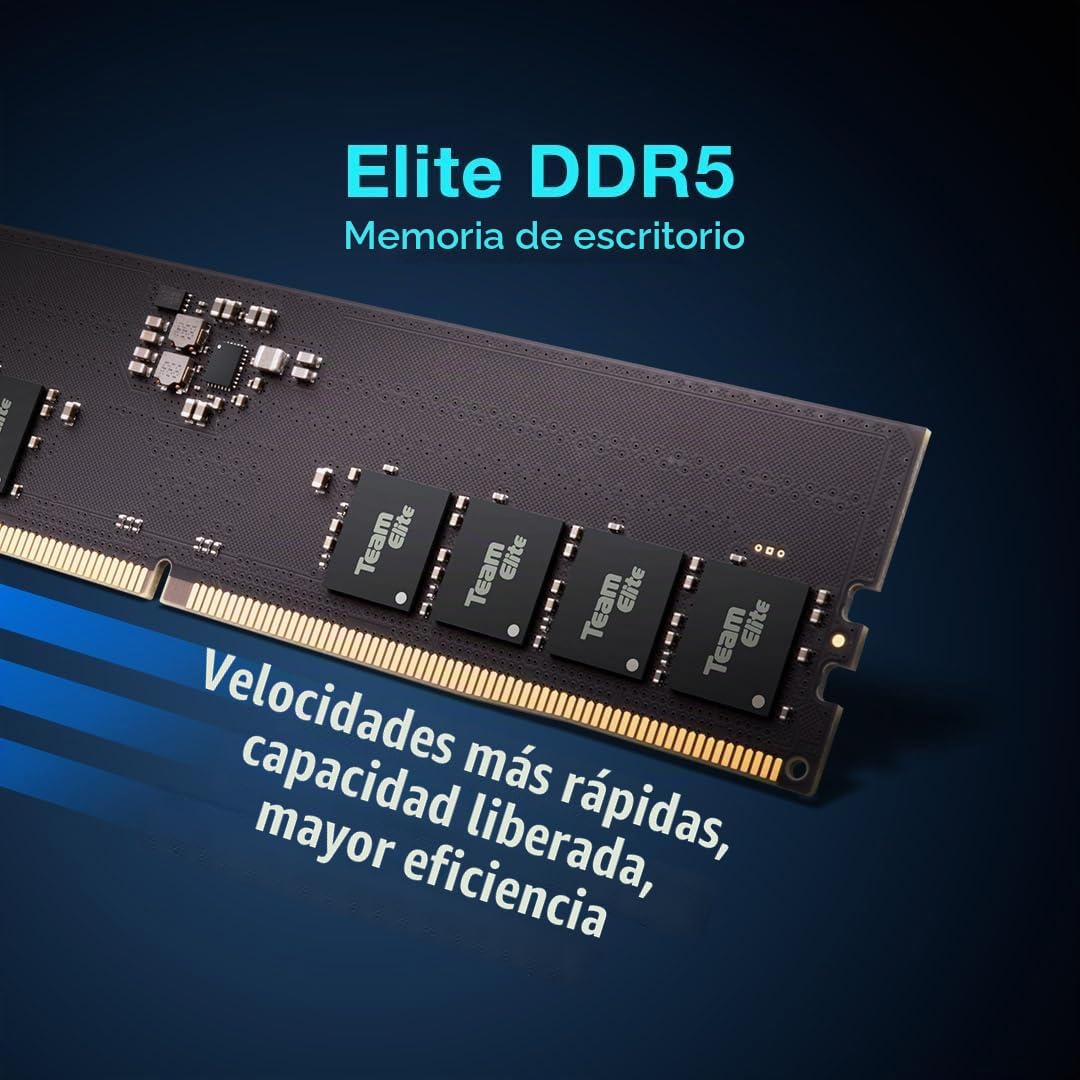 Amazon.com: TEAMGROUP Elite DDR5 Kit de 16 GB (2 x 8 GB) 5600 Mhz