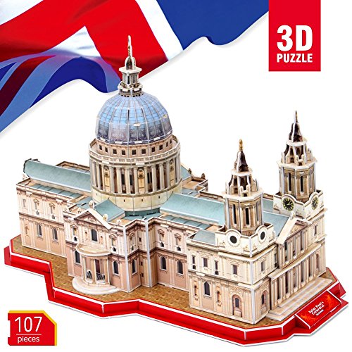 CubicFun - Puzzle 3D de 107 Piezas (Cubic Fun MC117h)