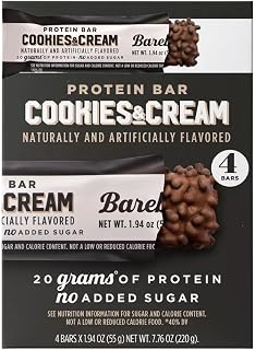 Barebels Nutrition Bars - 7.76oz/4pk (Cookies & Cream)