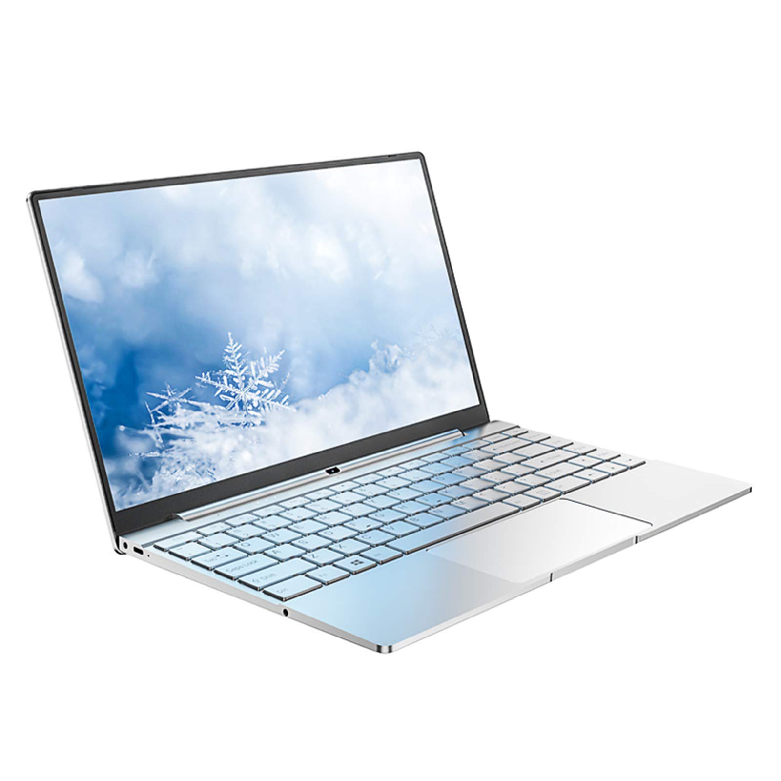 Daysky Windows 10 Laptops V14S, Intel Jasper Lake N5095 Processor, 12GB RAM, 14.1" FHD Display, Back