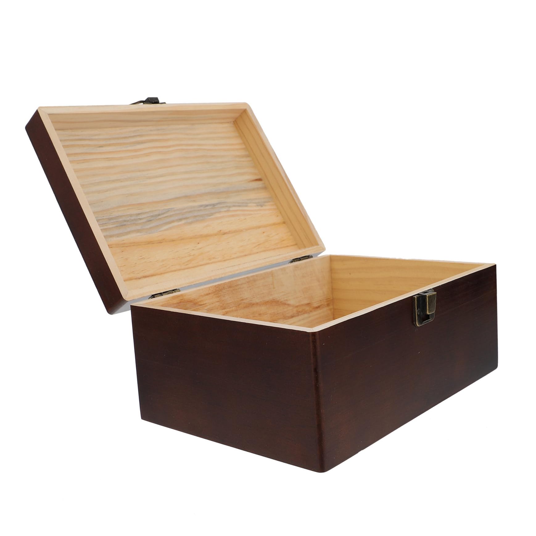 Boîte en bois marron vintage Hohopeti pour sublimer votre bureau