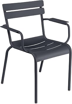Fermob Luxembourg Armchair - Set of 2 - Anthracite