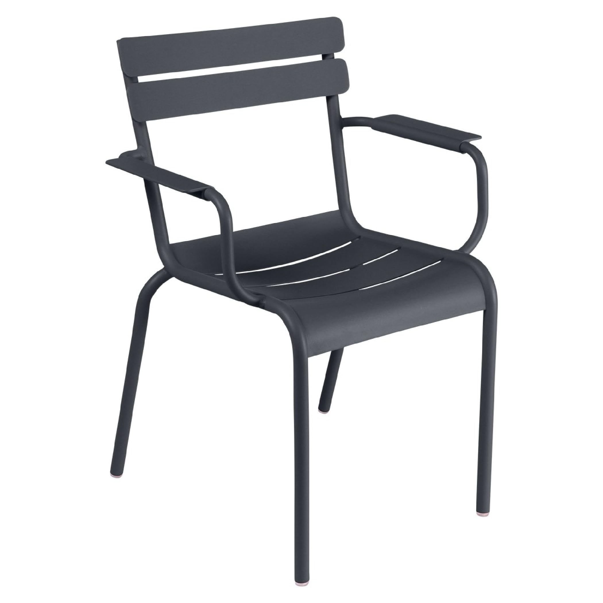 Fermob Luxembourg Armchair - Set of 2 - Anthracite