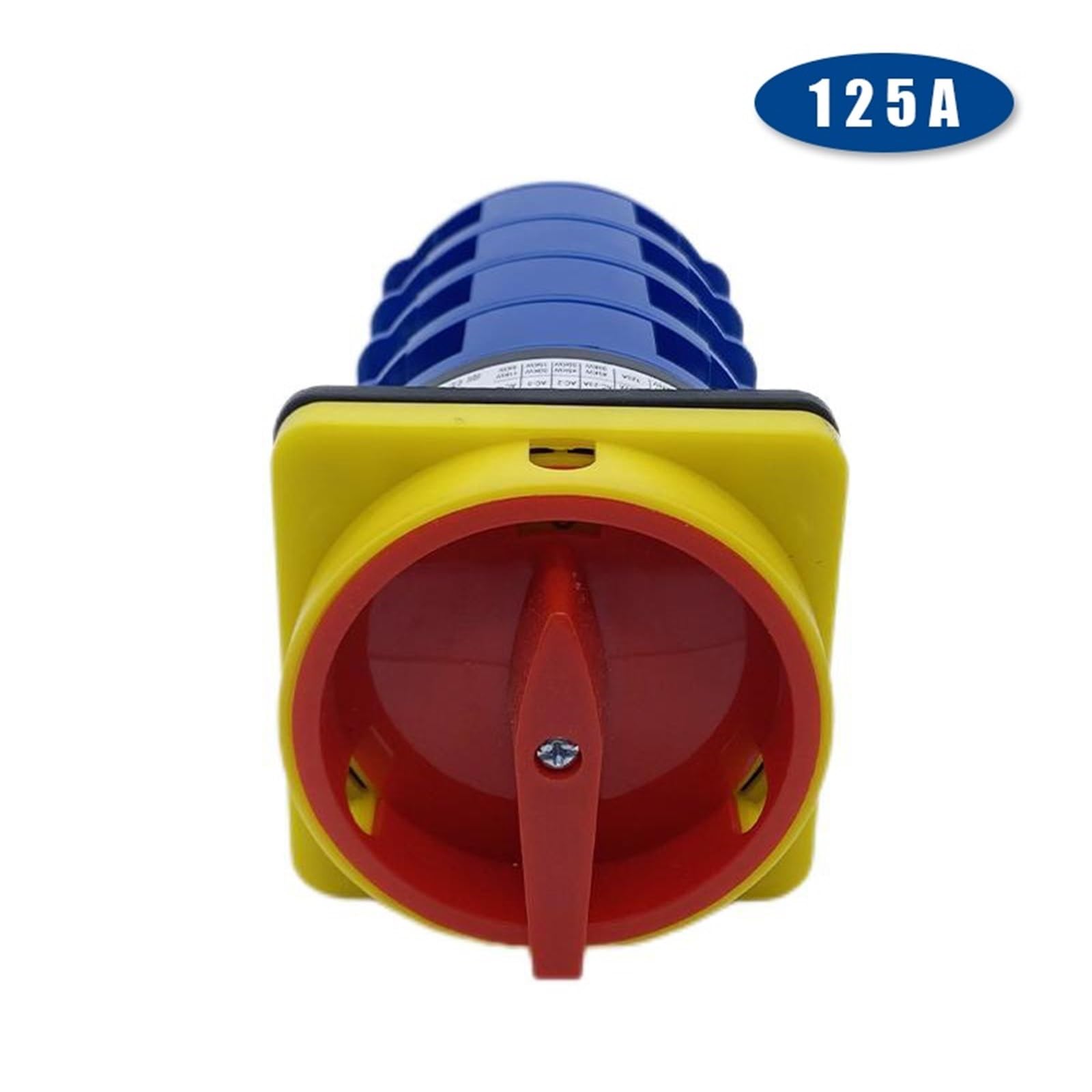 LW26GS-125/4 Selector de conversión de Cuatro Polos con manija bloqueable de 2/3 Posiciones de Apagado-Encendido, 690 V, 125 A, Interruptor de Leva Giratorio for Panel con candado