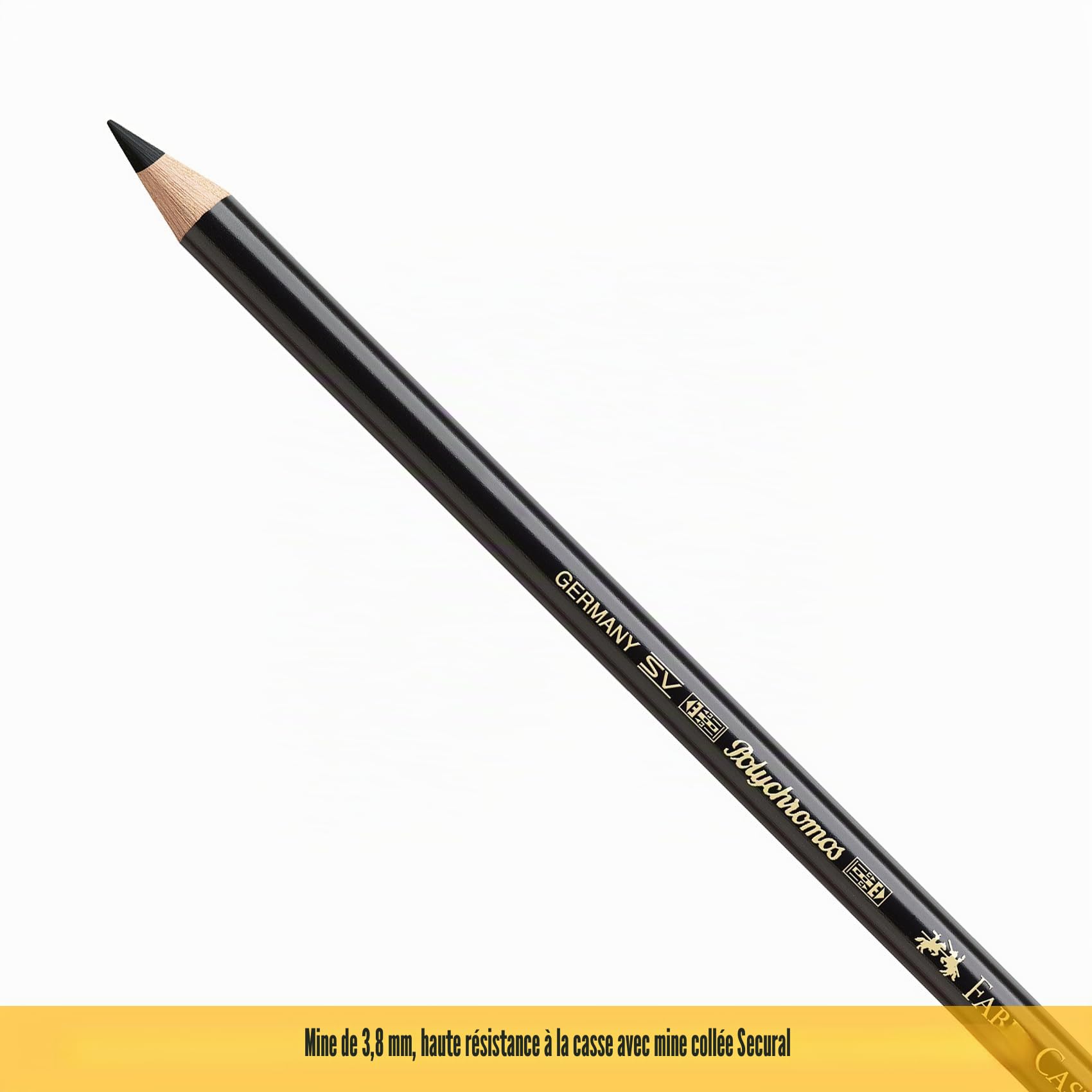 Faber-Castell Bloc à croquis A4 et boîte de 120 crayons de couleur Polychromos pour artistes – Kit d'art pour livres de coloriage pour adultes, fournitures d'artisanat, dessin, croquis, crayons