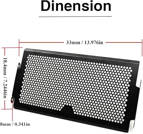 Miniatura 3 de FZ07 MT07 2013-2024 Cubierta de protección para parrilla de radiador de motocicleta para MT-07 FZ-07 XSR700 2013 2014 2015 2016 2017 2018 2019 2020