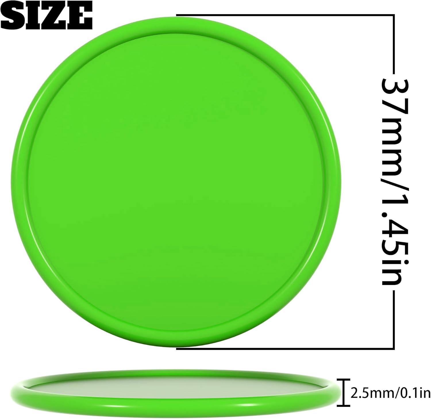 200-1000 Custom Poker Chips, Custom Drink Tokens Personalized Logo, Image and Text, Double Side UV Full Color Printing Drink Chips for Bar, Party, Business Cards, Company Logo and Promotions