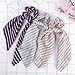 Wooyaya 9Pcs Scarves Scrunchies Tropical Travel Style Elastic Hair Bands Hair Ties Rope Ponytail Holder Hair Accessories for Women and Girls