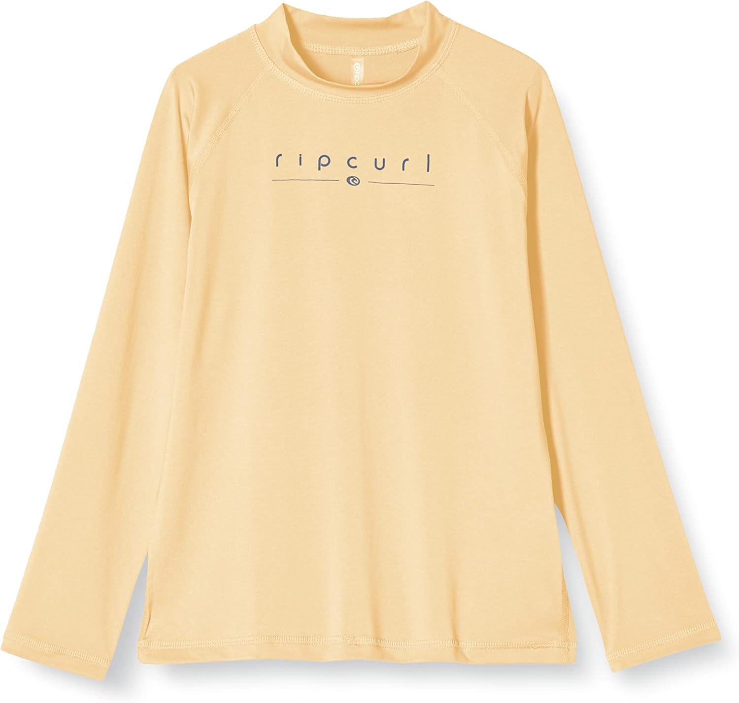Rip Curl Big Girls' Golden Rays LS Rash Guard - Light Yellow