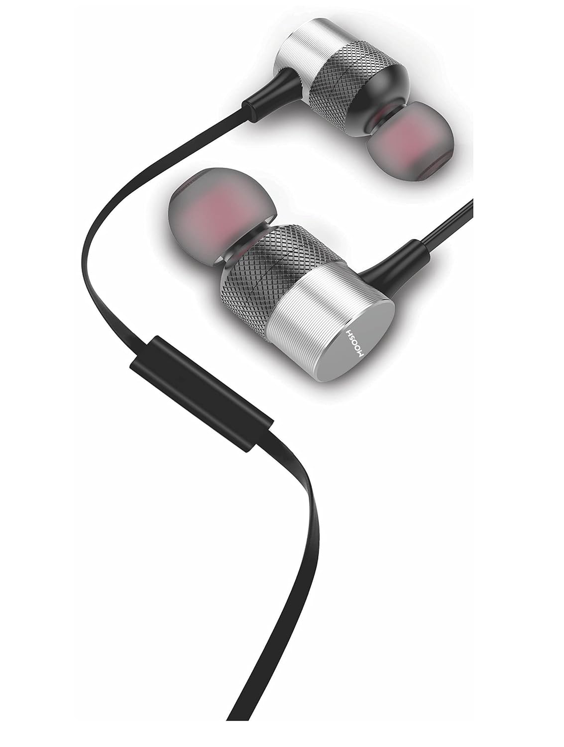 MOOSH EarBender 9 Wired In Ear Earphone with Mic (Black) Amazon.in