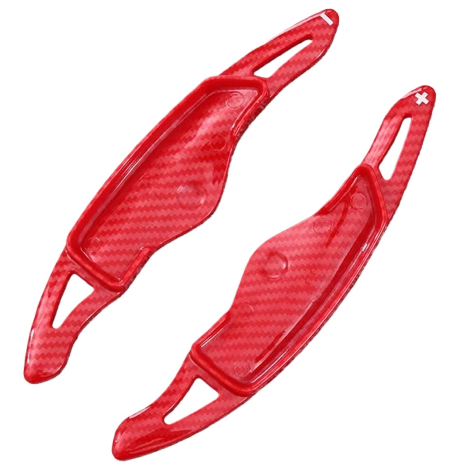 Tgfcruh Carbon Fiber Red Shift Paddles Gear Compatible With Hyundai For Elantra 2021-2023 For Sonata 2020-2023 Steering Wheel Shift Paddle Shifter Extension Accessories Parts