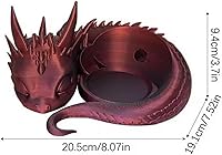 Vista 11 de 3D Printed Dragon Stand Speaker Bracket for Echo Dot 4th/5th Generation, Desktop and Bookshelf Mounting Holder (Purple)