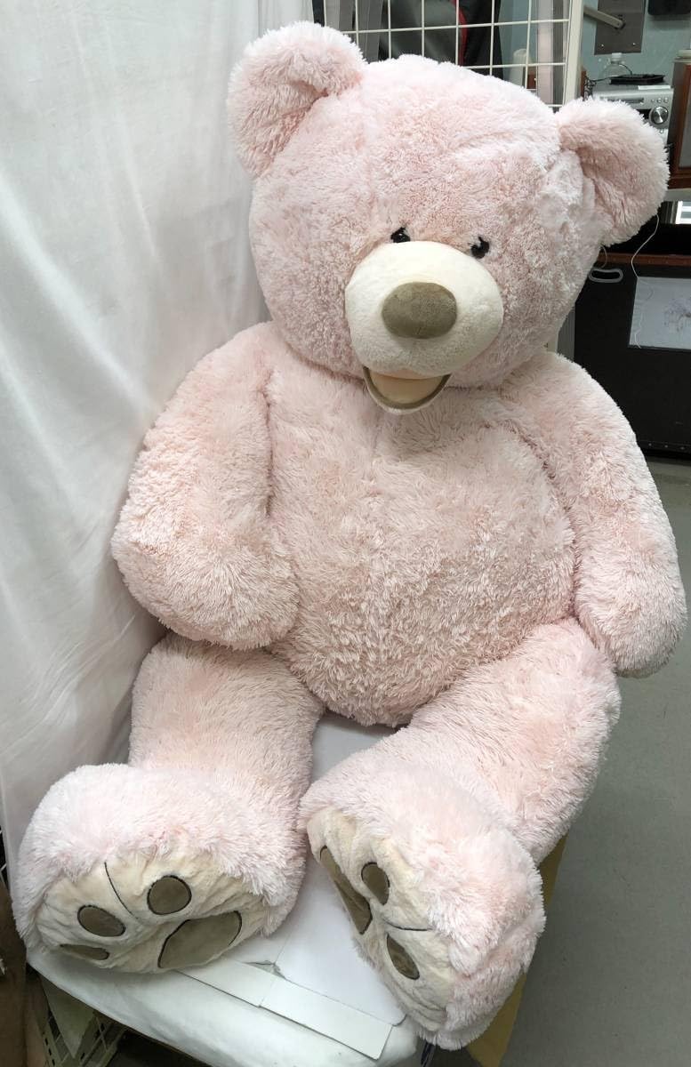 Amazon.co.jp: HUGFUN クマ ぬいぐるみ 大型 ビッグサイズ 全長約142cm