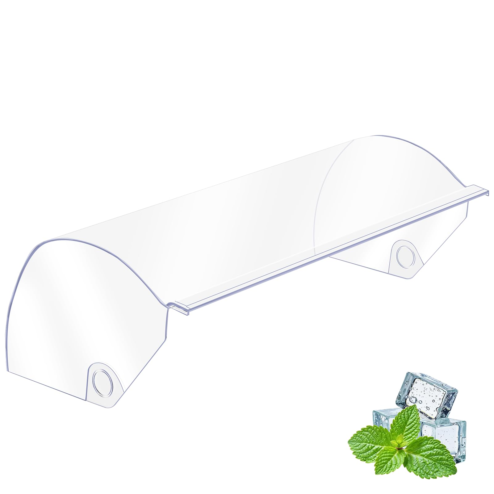 WP2256101 Refrigerator Dairy Bin Cover for Kenmore Refrigerator Door Shelf