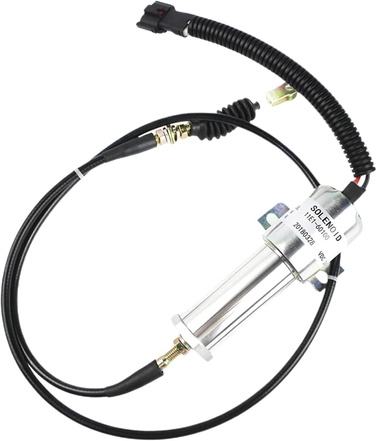 11N6-666030-24 Stop Solenoid Valve 24V for Excavator R210LC-7H R220LC-7H 11N6-66090-24