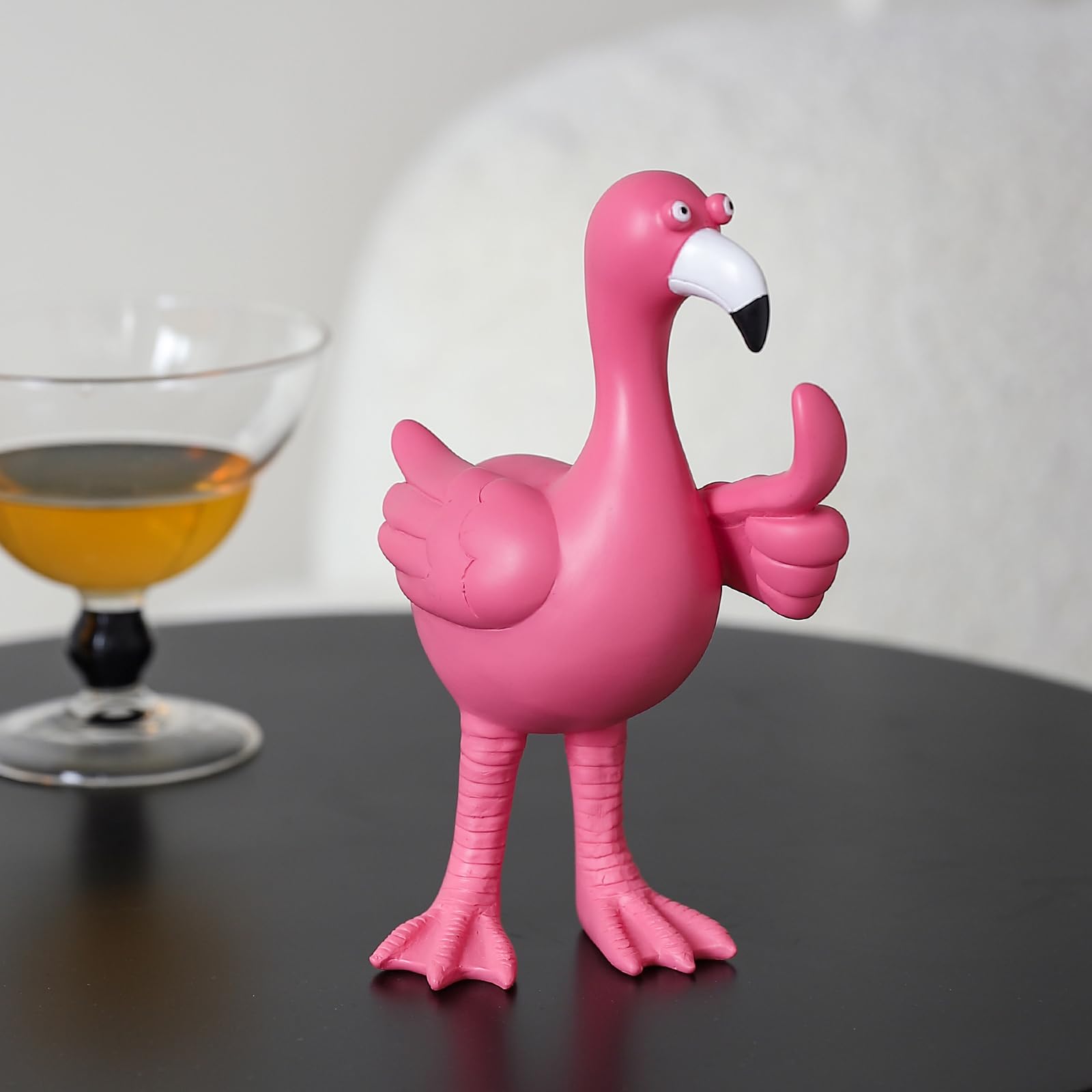 Funny Pink Flamingo Home Decor,Gift from Father to Child. Cute Flamingo Classroom Decor, Gift from Teacher to Student