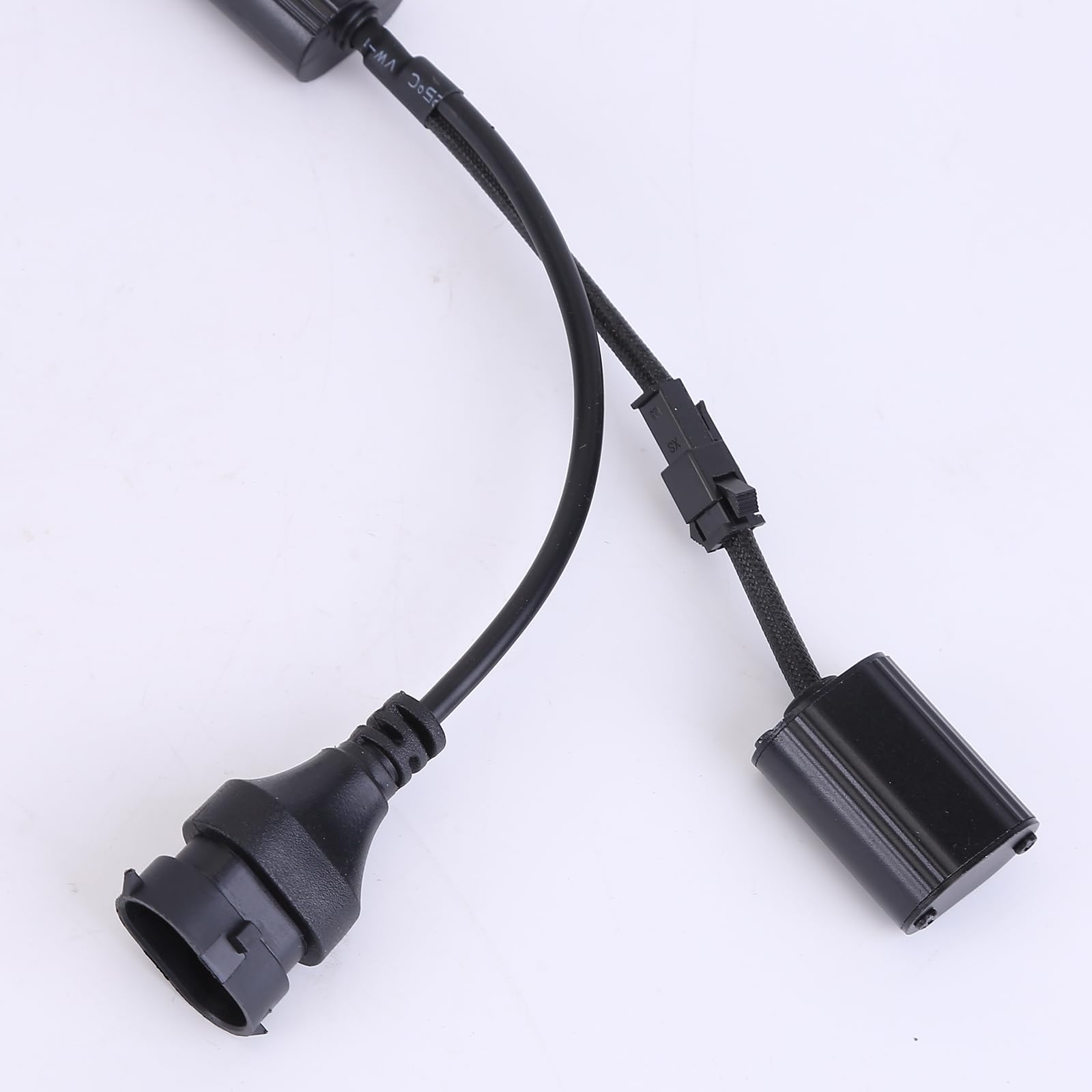 2x Angel Eye Scheinwerfer 12V 40W 7000K Kompatibel für E90 E91 E92 E93 E60 E61 E70 E71 003584ZIZ01A H8 LED Angel Eyes LED Marker Lichter, Angel Eye Scheinwerfer Standlicht
