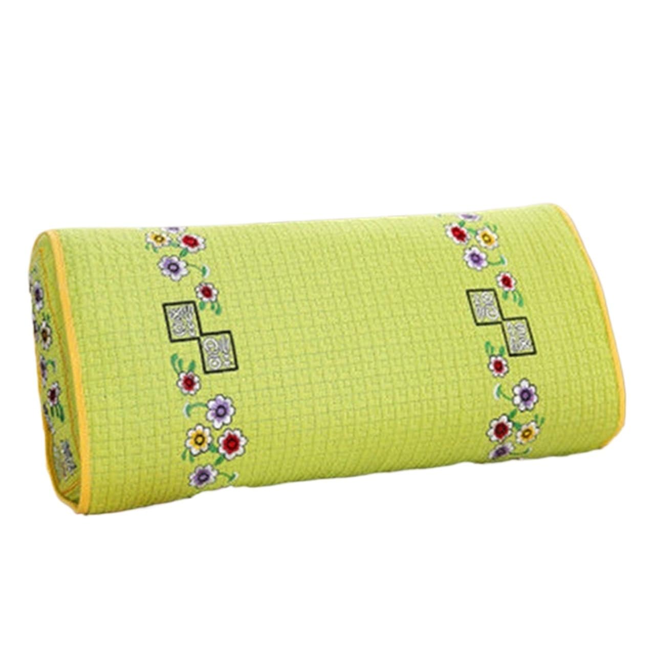 Buckwheat Pillow Folk Square Cotton Embroidered 3-Layers Of Cervical(A)