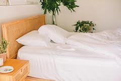 Tencel™ Sheet Set &plus; Pillowcases White King