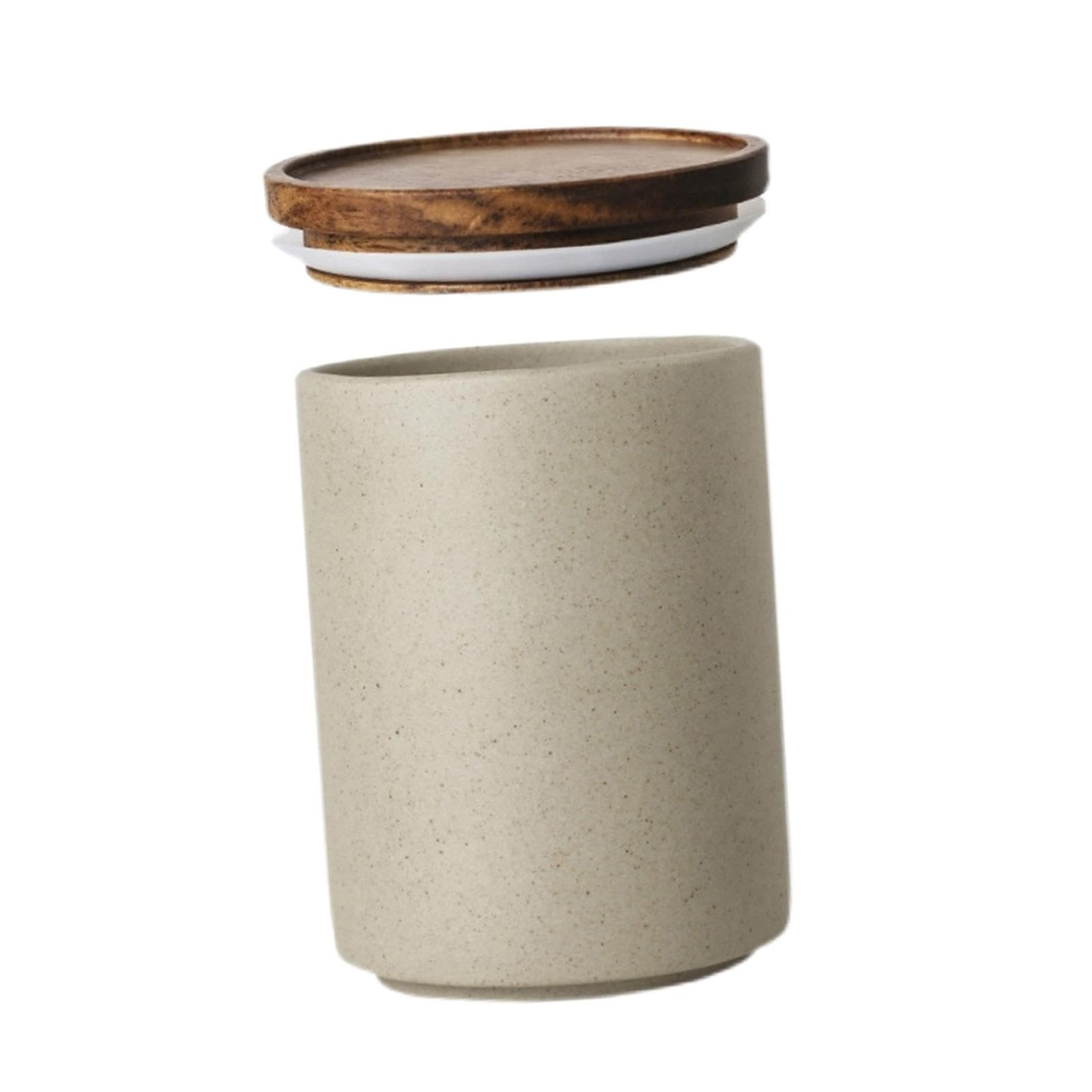 Vorratsdose Lebensmittel Vorratsdose Dosenbox Porzellan Teedose Porzellandose Luftdichte Kaffeedose für Nüsse, Mittel