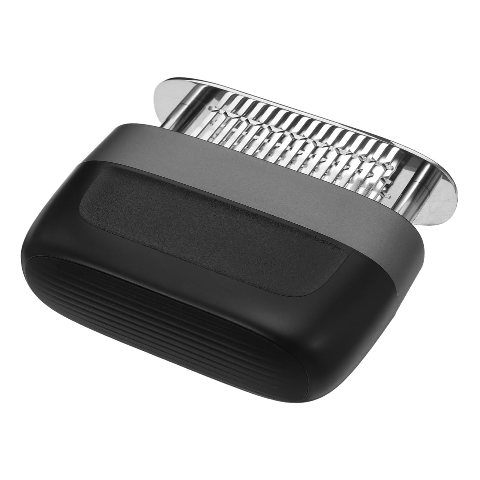 Ipetboom Ablandador de Carne de Aguja de Acero Inoxidable Negro | Bistec y Pollo, Formato Compacto, Limpia Fácil, Reduce Tiempo de Maceración y Penetra Fibras
