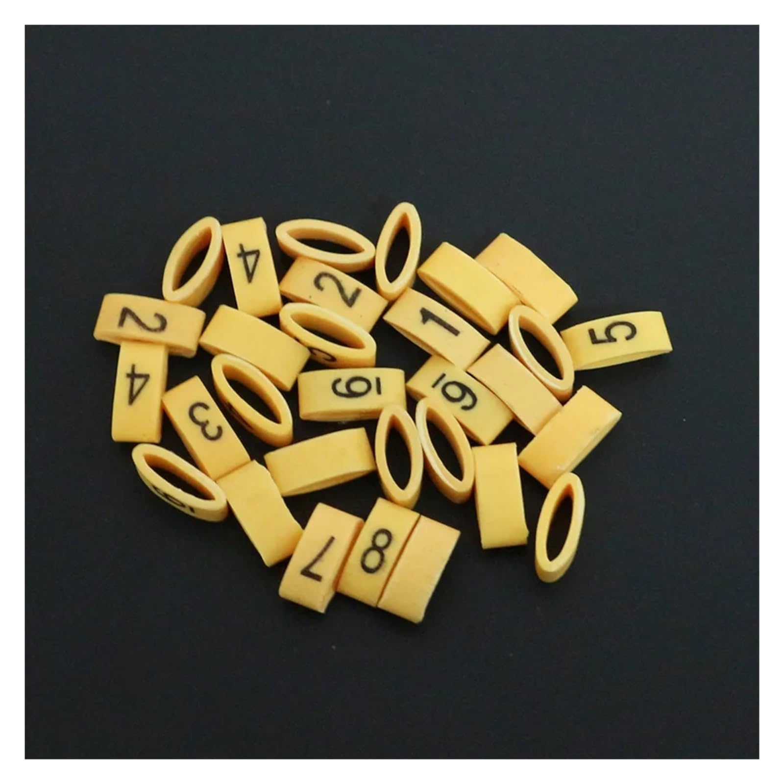 Amazon.com: 330PCS Black on Yellow Route Marker Kit K-Type