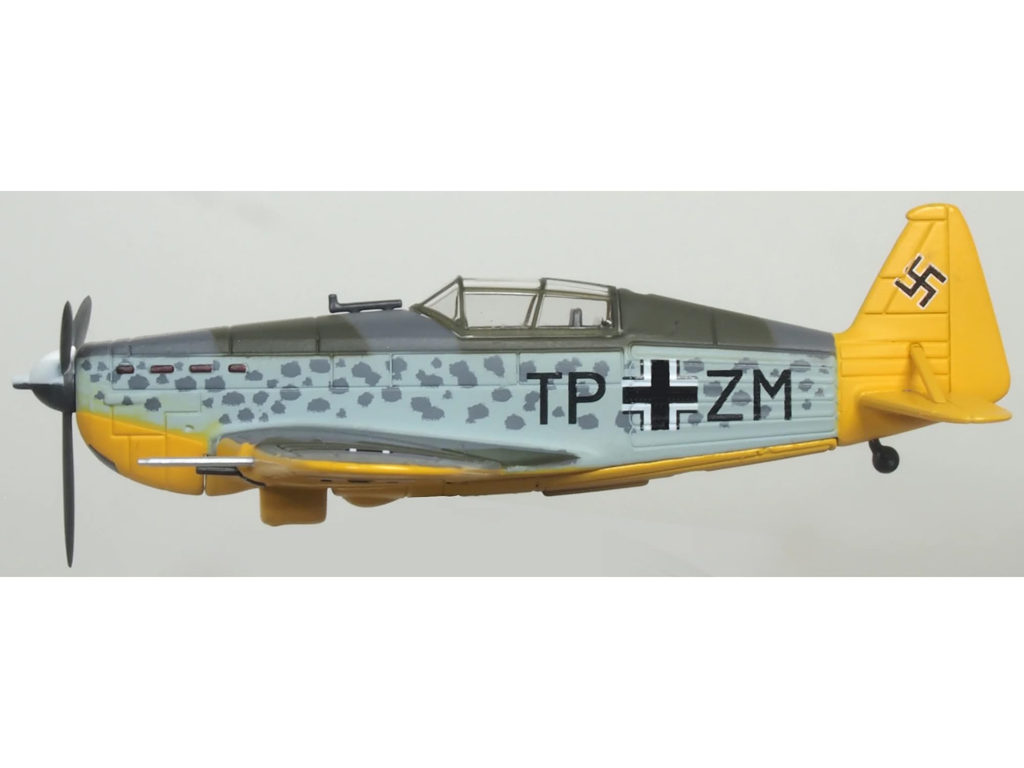 Oxford Diecast 1:72 Morane Saulnier 406 KG200 OssunTarbes France 1943 Collectable model AC116, Metallic - Image 2