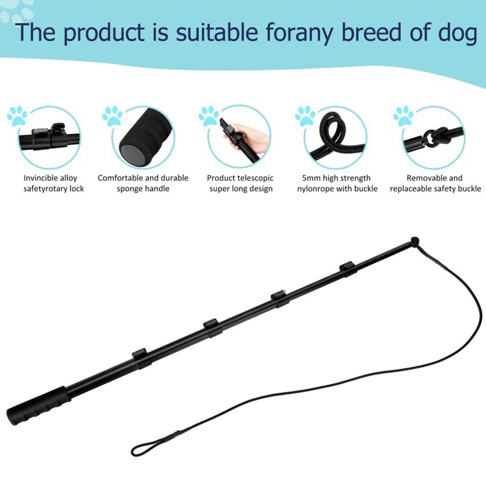 de juguete interactiva para perros | de juguete para mascotas retráctil, equipo de entrenamiento de agilidad, herramienta de ejercicio, accesorio de juego al aire libre para perros