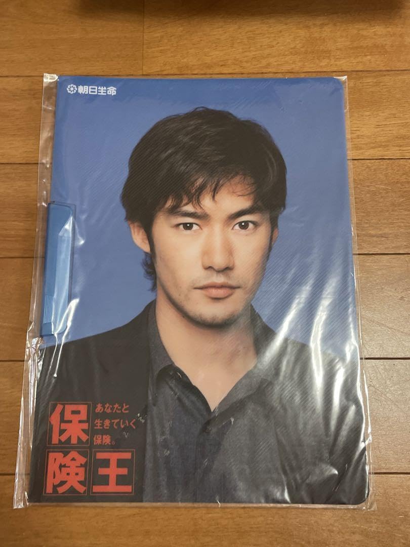 竹野内 豊 朝日生命A4クリアファイル 竹野内 豊 朝日生命A4クリアファイル