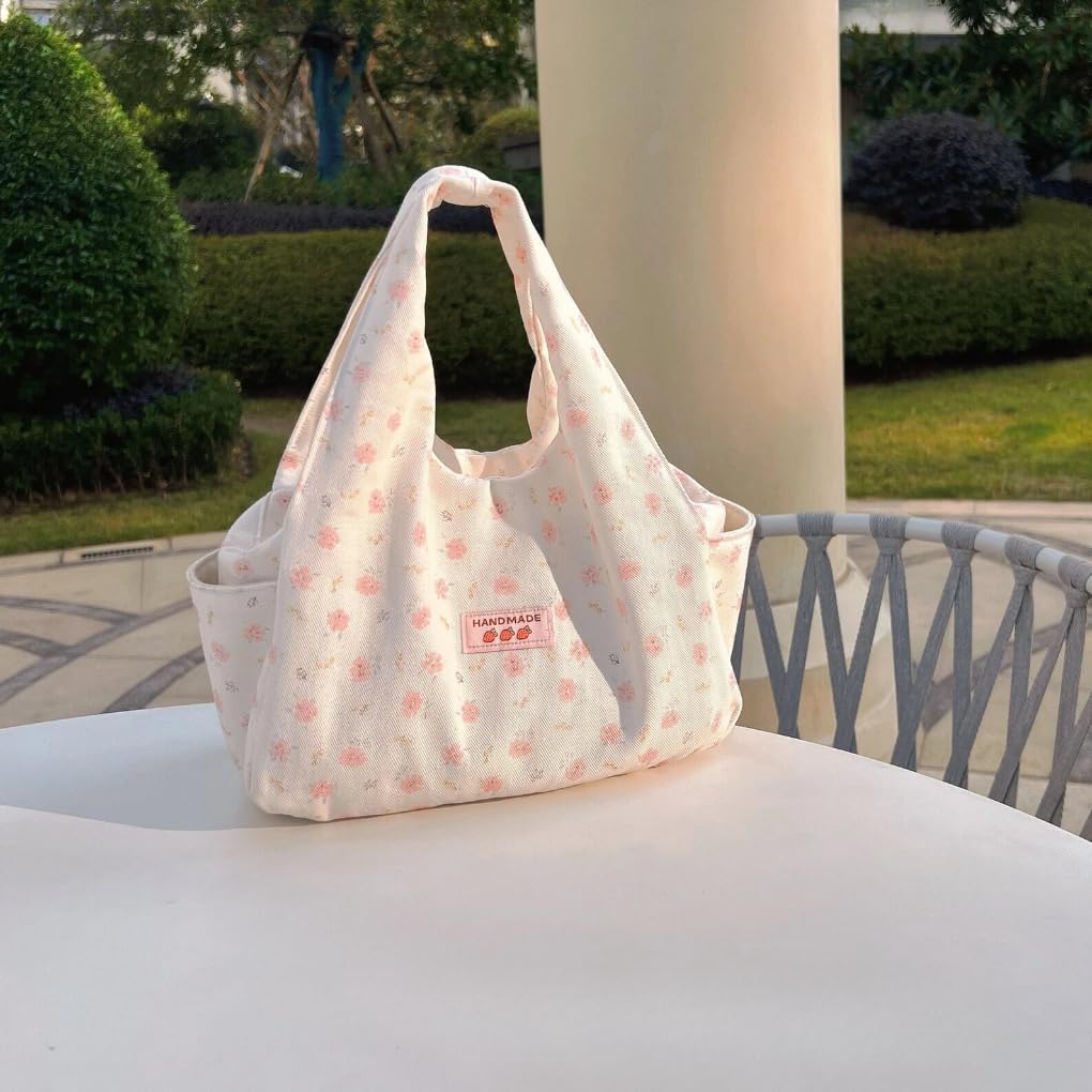 Amazon.com: irLocy Coquette Lunch Bag Kawaii Floral Bag for Women