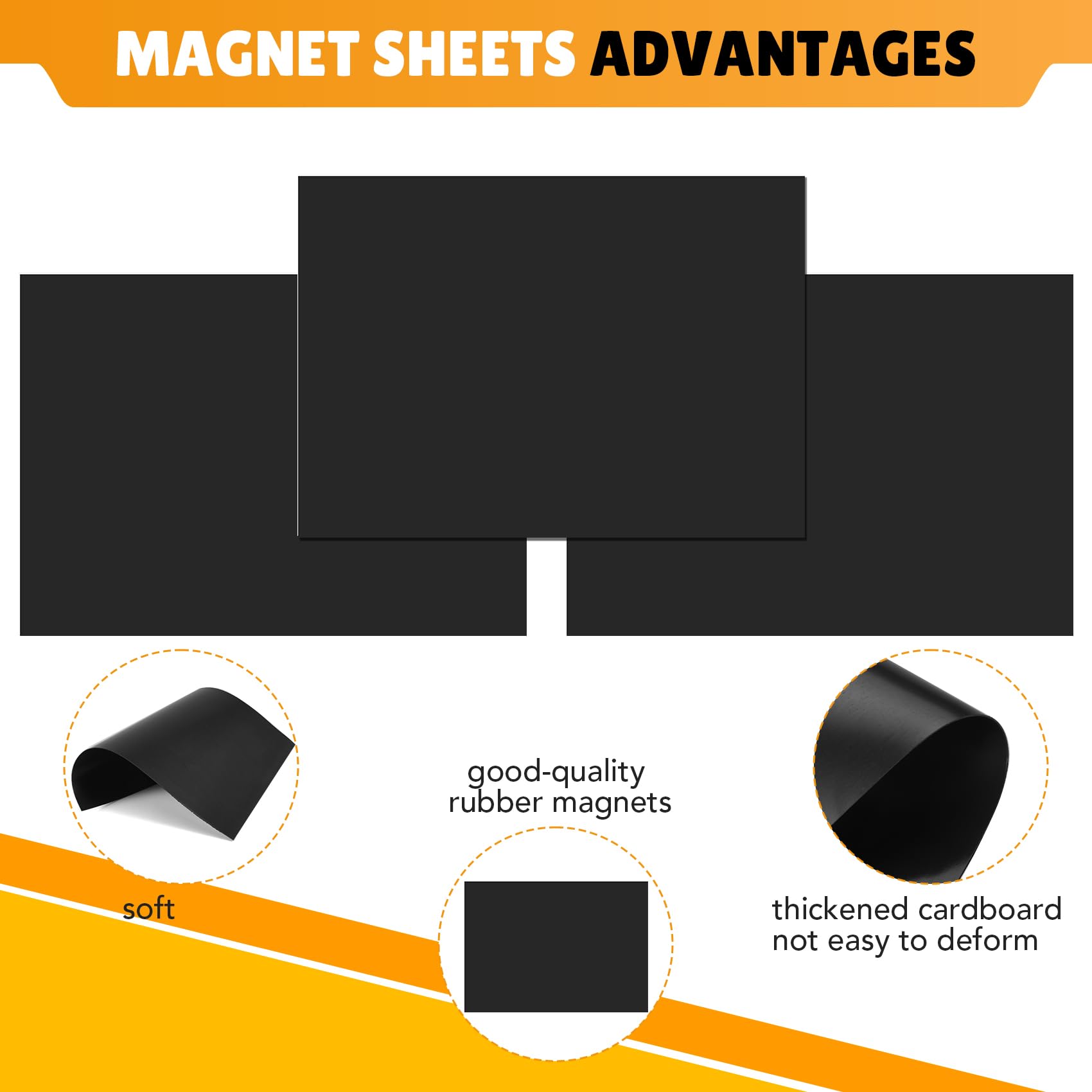 Wobekuy Lot De 20 Feuilles Magnétiques Et Pochettes De Rangement Pour Matrices De Découpe - Organisation Scrapbooking
