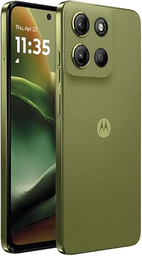 Miniatura 4 de Motorola Moto G15 4G LTE (XT2521-2) 4+256GB Dual Sim GSM desbloqueado Modelo internacional para T-Mobile, Metro PCS, menta y telo - (verde)