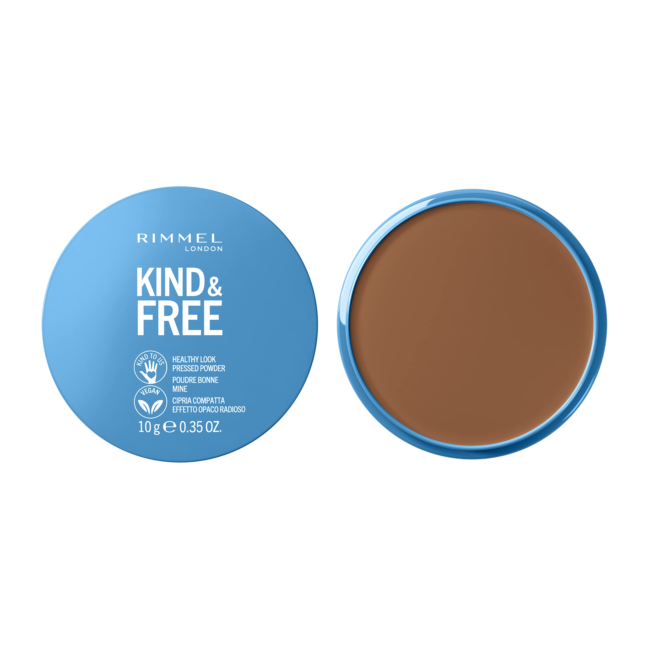 Rimmel Kind + Free Natural Finish Pressed Powder, Deep 050