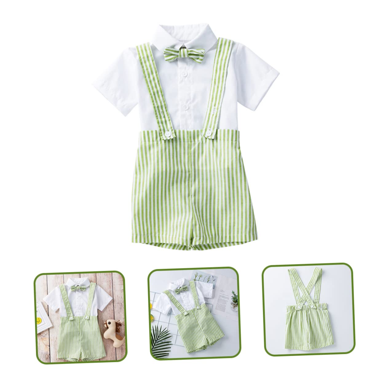 FOMIYES Boys Set Toddler Outfit Kids Photoshoot Outfit Cotton Clothing Boys Suit