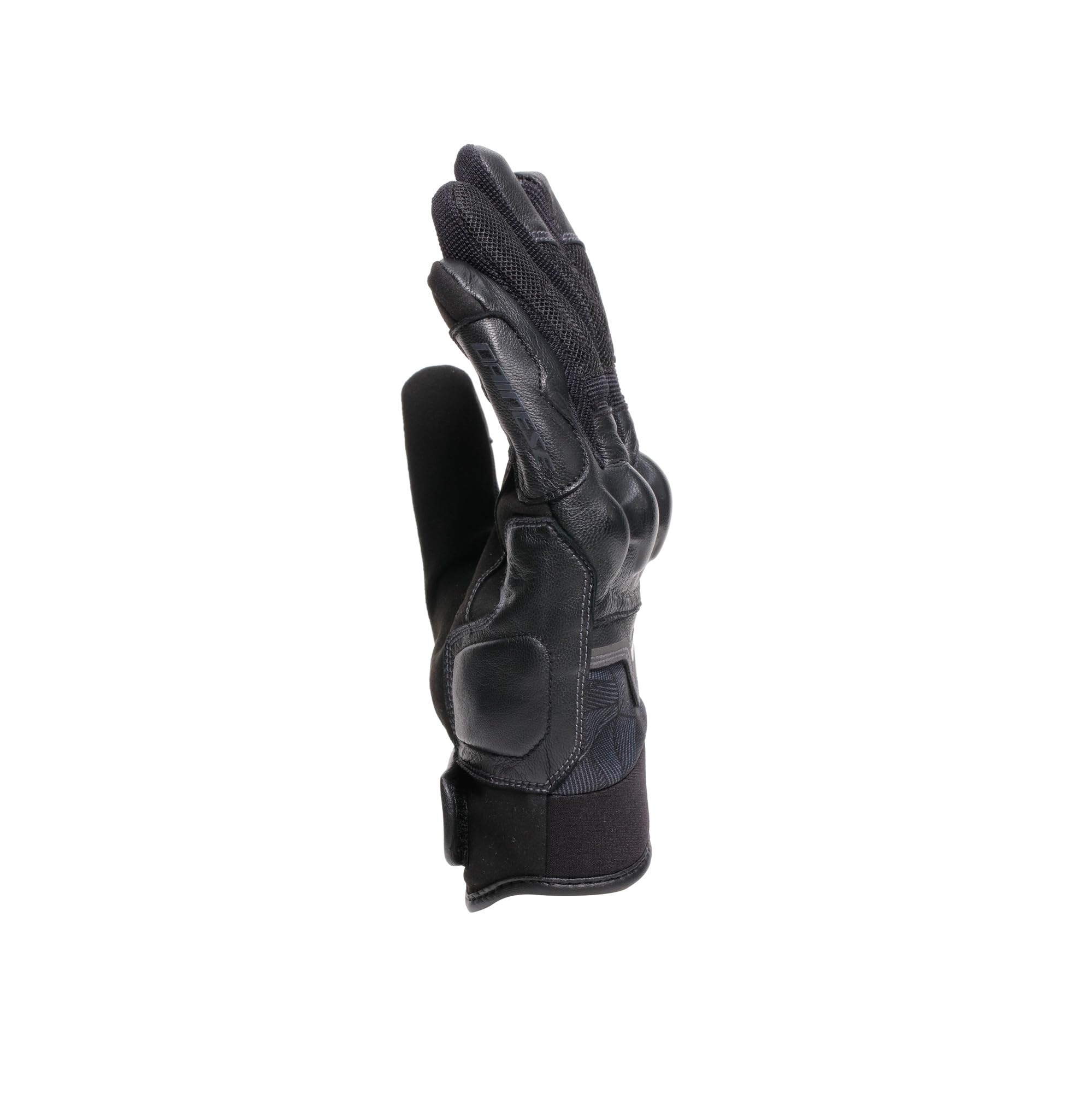 Dainese Herren Ermex Handschuhe Sommer-Motorradhandschuhe, atmungsaktiv, mit Mesh-Einsätzen, starre Knöchelprotektoren, Lederverstärkungen, Touchscreen
