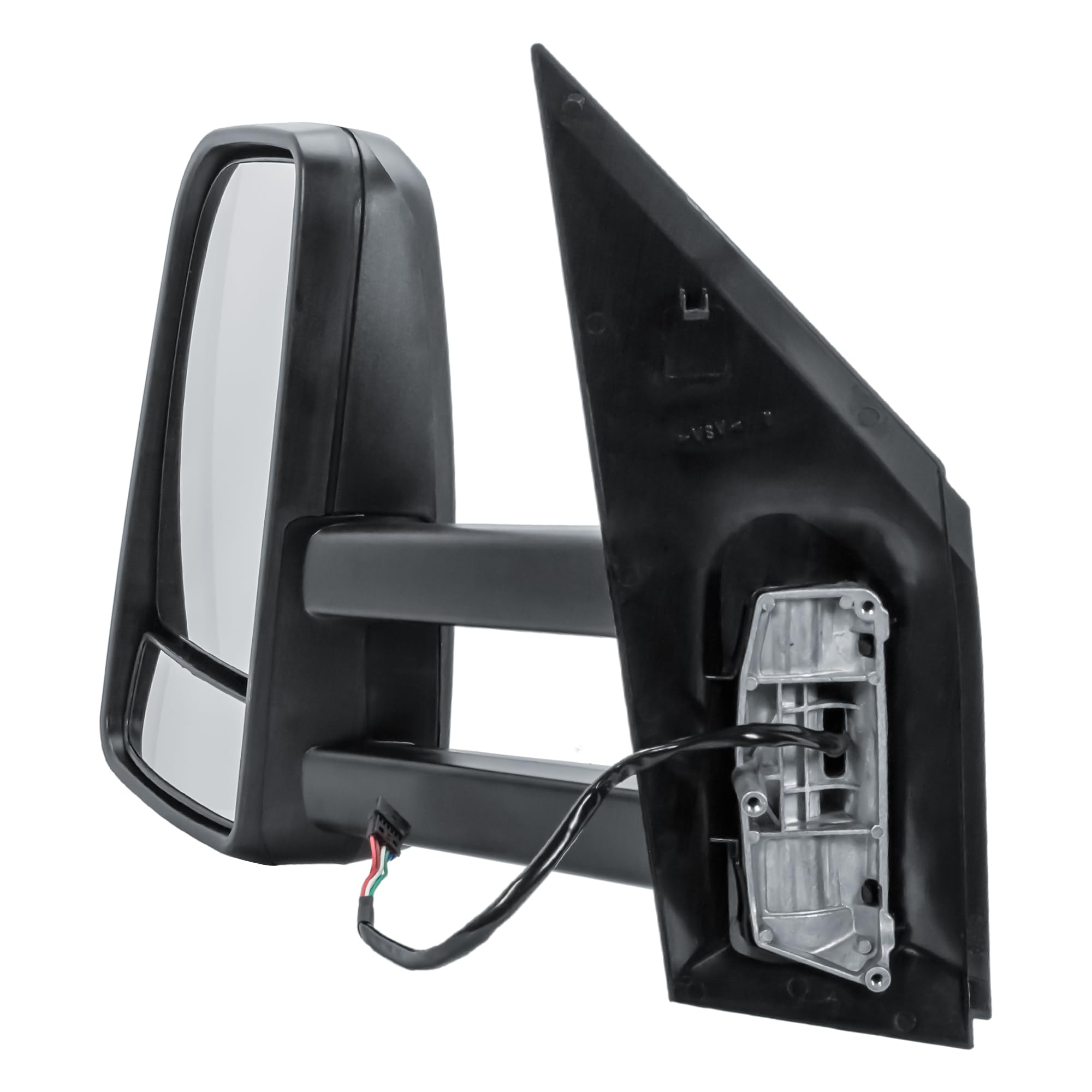 Specchietto Laterale Sinistro Manuale senza Riscaldamento con Indicatore di Direzione Braccio Lungo Per Mercedes Sprinter 906 VW Crafter 2006-2018