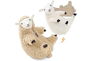 Fuzzy Delight: Shaved Sheep Stuffed Animal for Animal Lovers