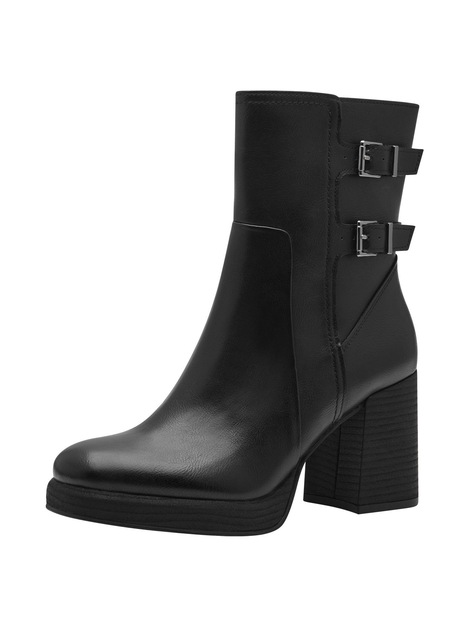 MARCO TOZZI Women's Bootie Zip + Briefs 2-25387-43 Fashion Boot, Black, 3.5 UK