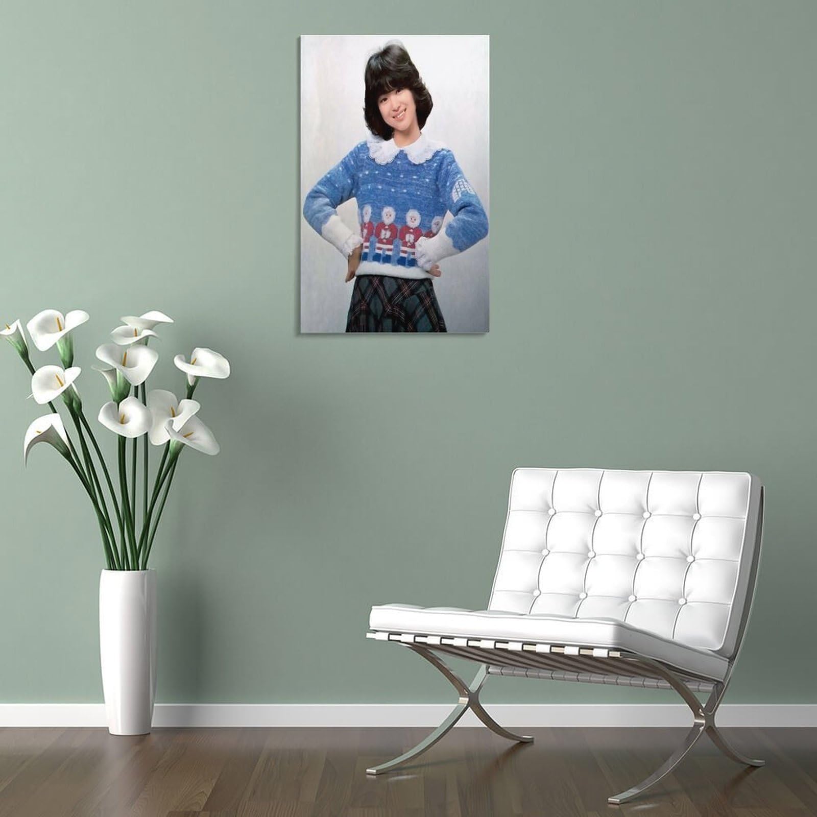 松田聖子　アートポスター　シリアルナンバー入り Amazon.co.jp: 松田 聖子 蒲池 法子 かまち のりこ 超クリア