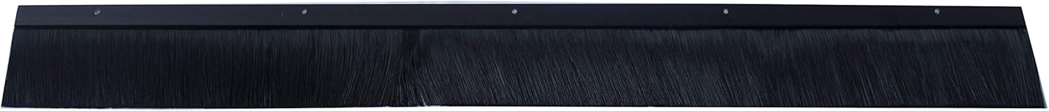 TMH Door Sweep Brush - 1.375" Brush Draft Stopper - Black Sweep for Bottom of Door, Weather Stripping Seal - 36" (3 FT) Long