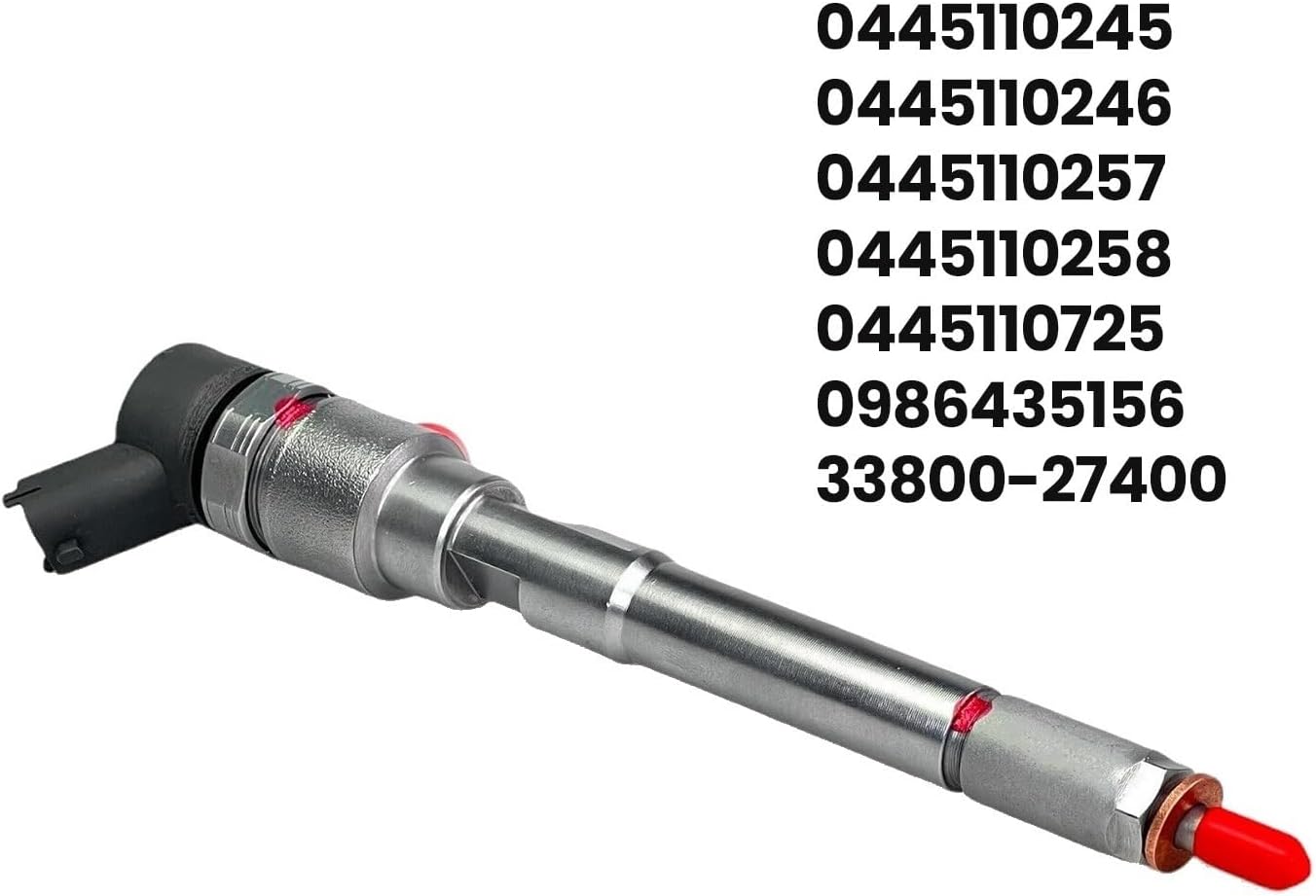 ディーゼル燃料インジェクター 33800-27400 0445110245 ヒュンダイ対応 キア サンタフェ ソナタ ツーソン スポの通販