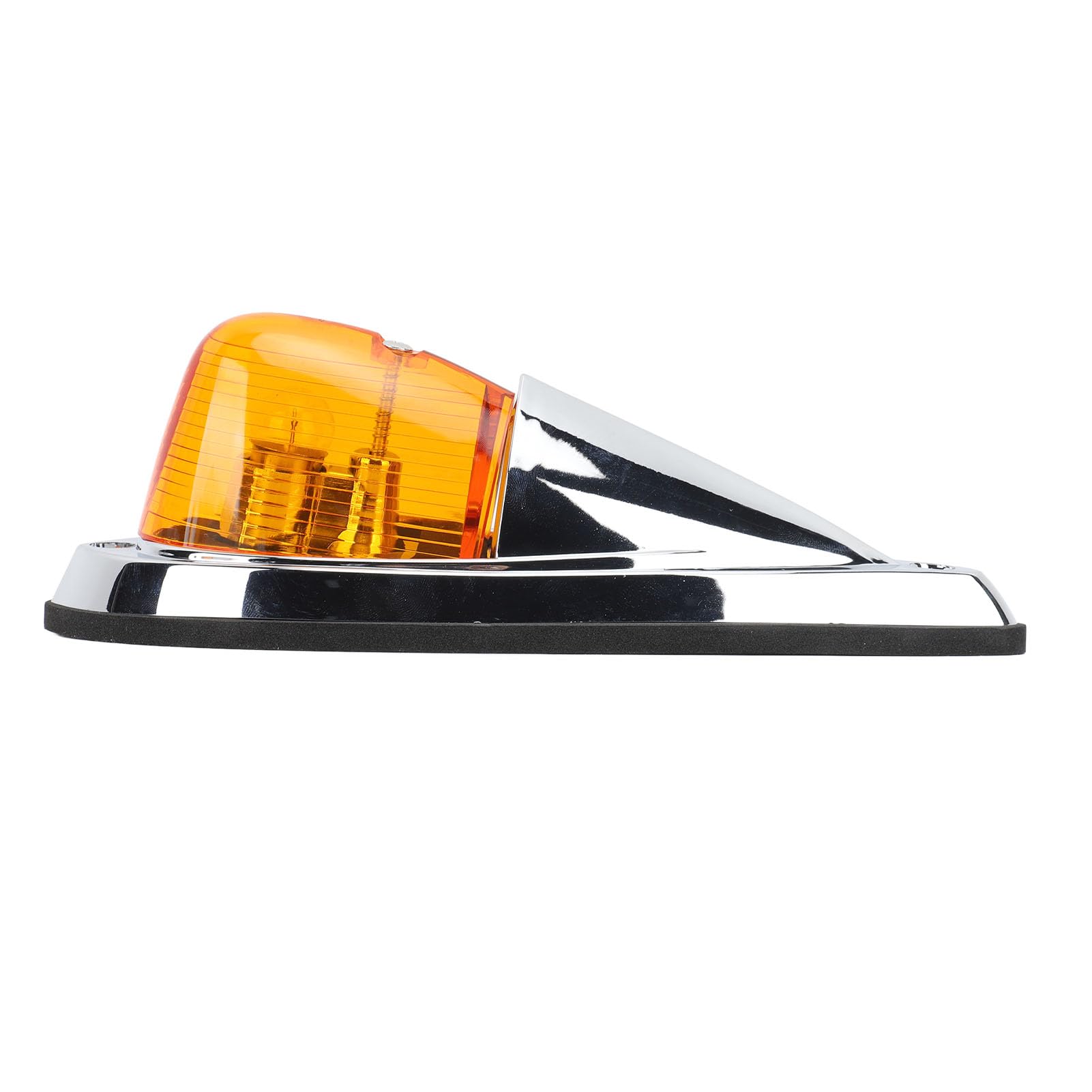 KIMISS 5 Lumières de Toit de Cabine de Larme Ambre Universel pour Camions RV, Feux de Toit avec Vis de Montage, Ampoules Halogènes Super Brillantes Améliorent la sécurité de Conduite de