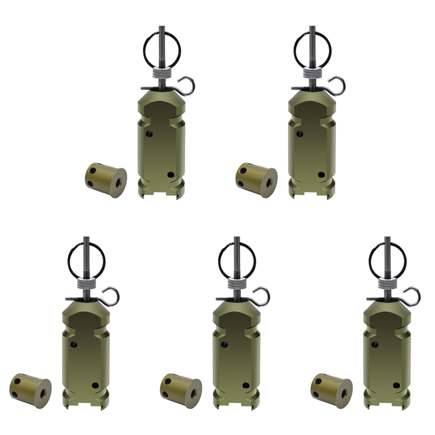Claztyict 5X Perimeter Trip Wire Alarm Device 12 Gauge Accessories With 22 Option Early Warning Security System