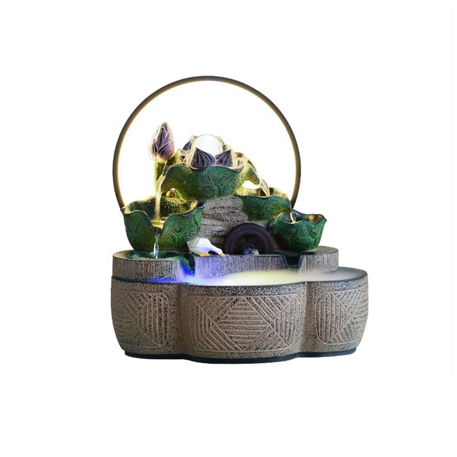 water feature Fountain Water Feature Desktop Fountains for Meditation Relaxation Home Office Decor