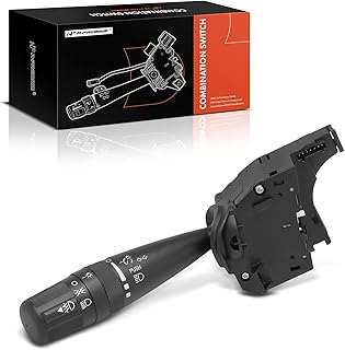 A-Premium Turn Signal Switch, Fog Light Headlight Dimmer Multi-Function Switch, Compatible with Jeep Chrysler Dodge - 2006-2018 - JK MK KK XK WK 200 Sebring Avenger Caliber Journey, Replace # CBS1703