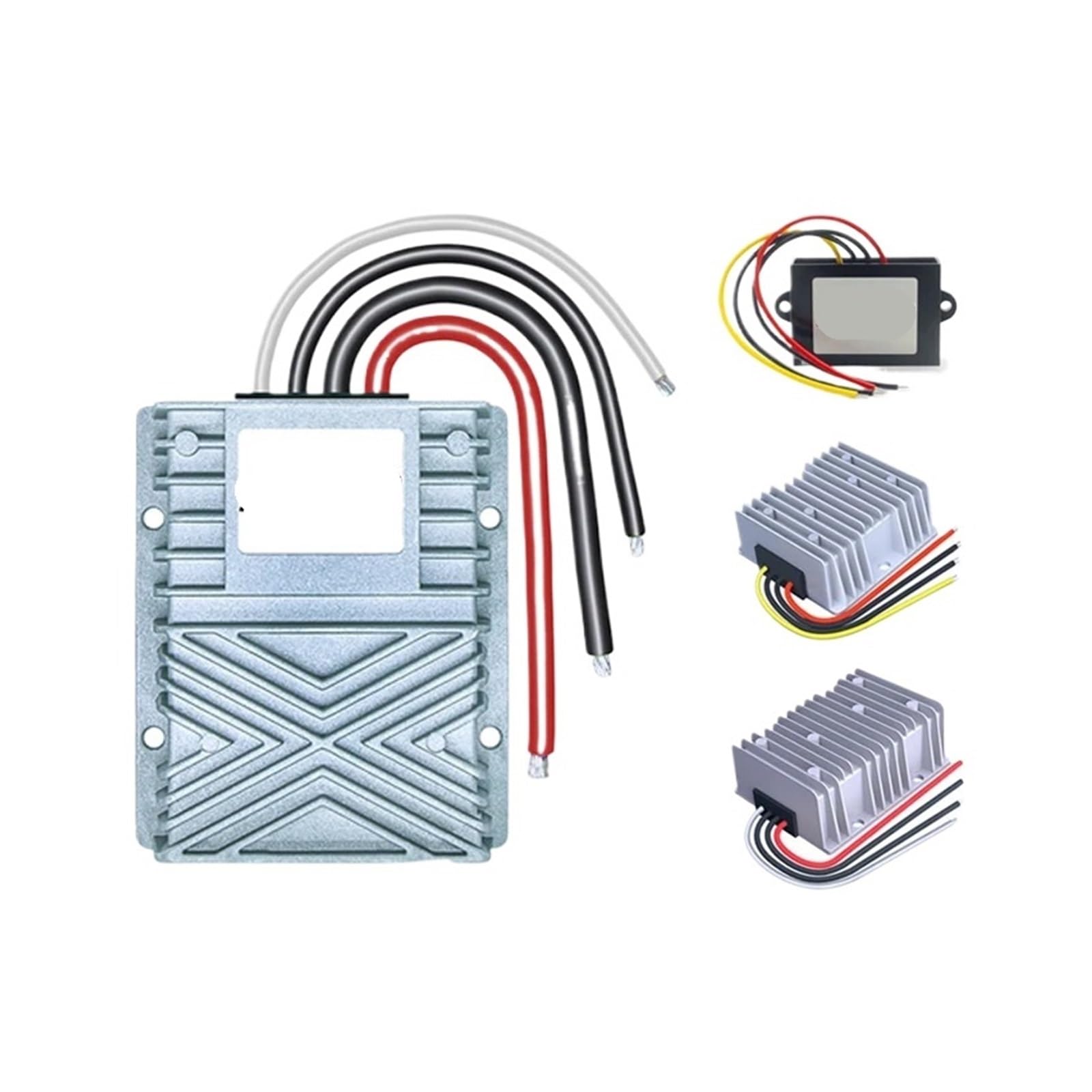 Convertisseur élévateur 12V vers 48V CC-CC régulateur tension 25A pour alimentation voiture