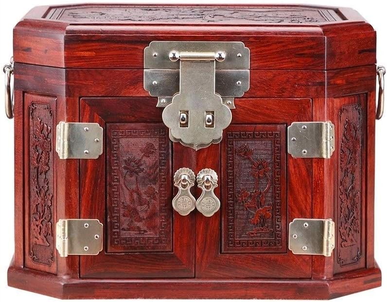 Jewelry Box Storage Box Jewelry Box Handmade Jewelry, Wood Crafts, Dressing Table Decoration, Ladies, New Wedding Products